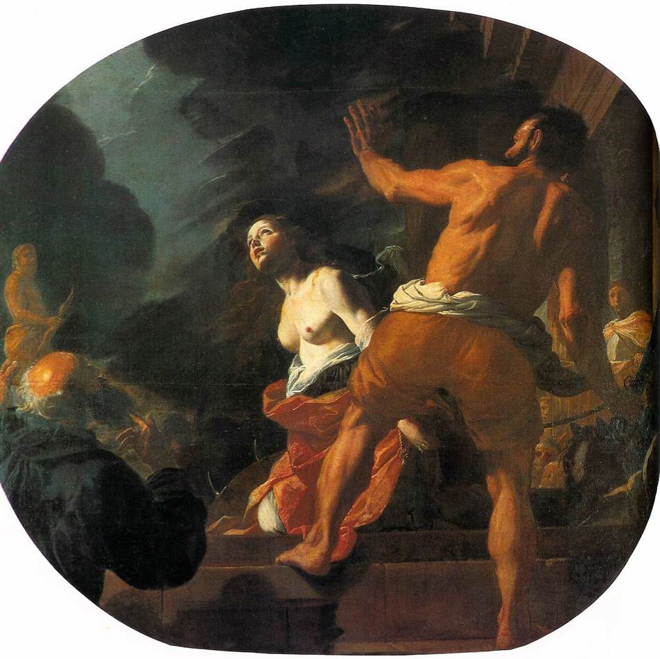 PRETI, Mattia Beheading of St. Catherine ag